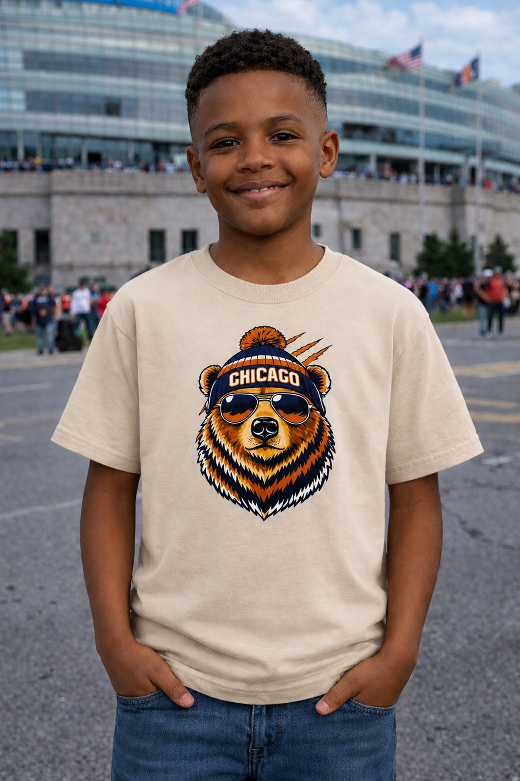 Chicago Bear Cool Kid Tee (Youth)