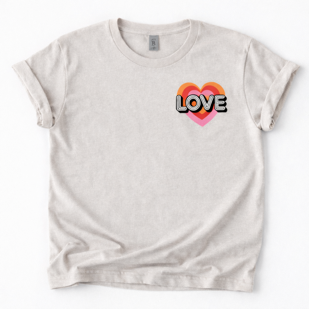 LOVE Pocket Tee – Valentine’s Day Edition
