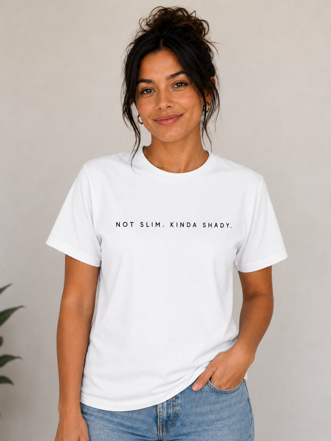 Not Slim. Kinda Shady. Tee