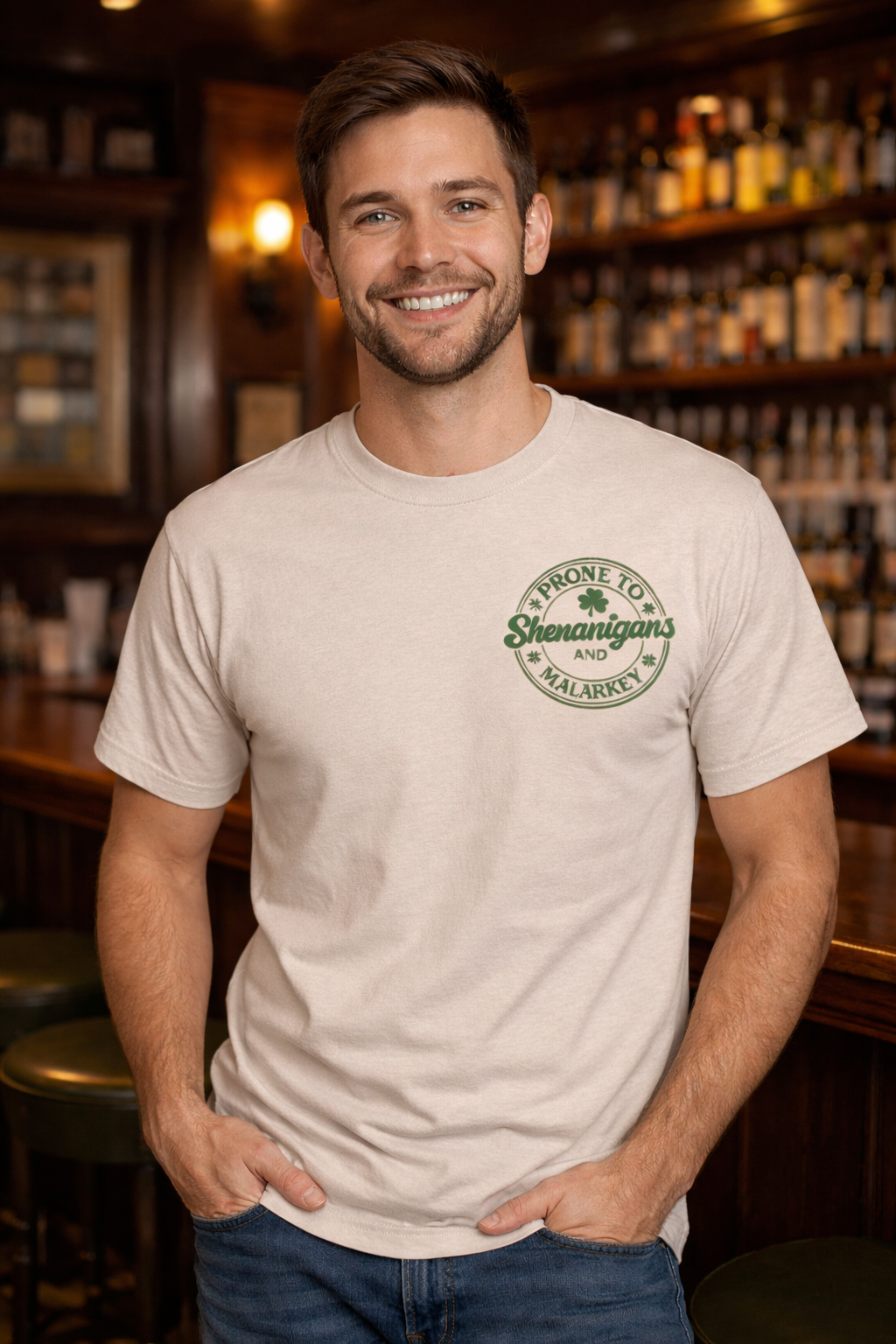 Shenanigans & Malarkey Pocket Tee