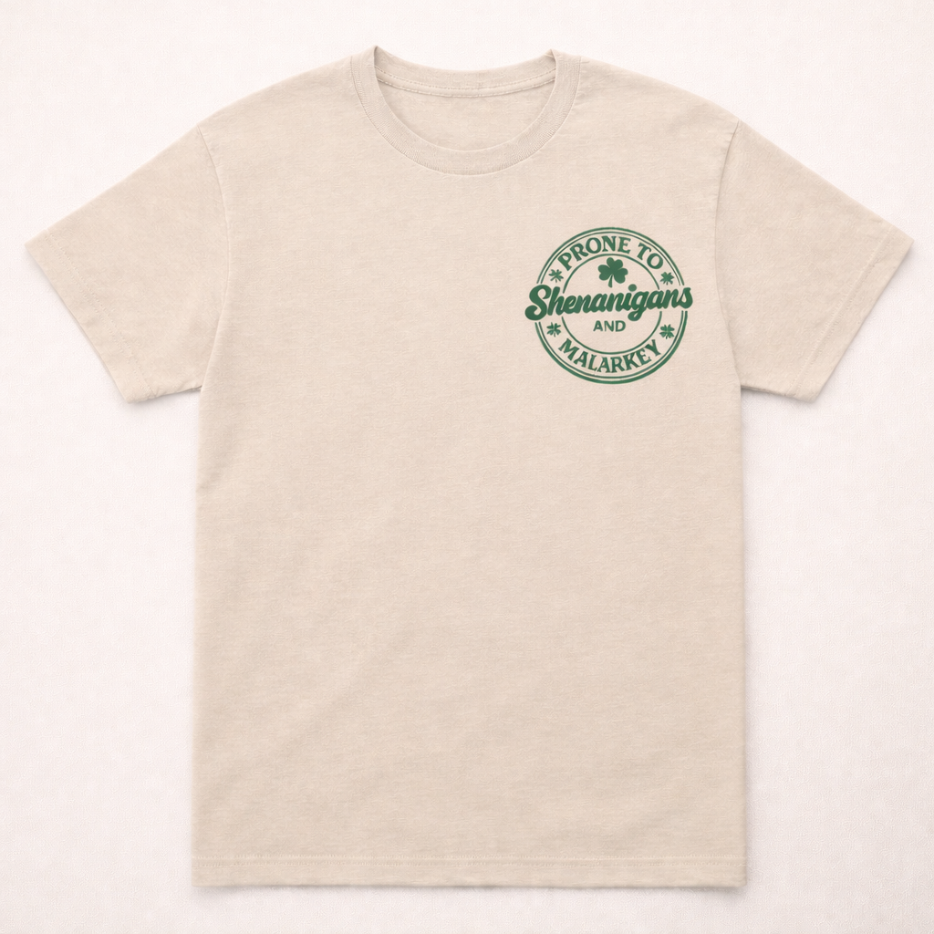 Shenanigans & Malarkey Pocket Tee