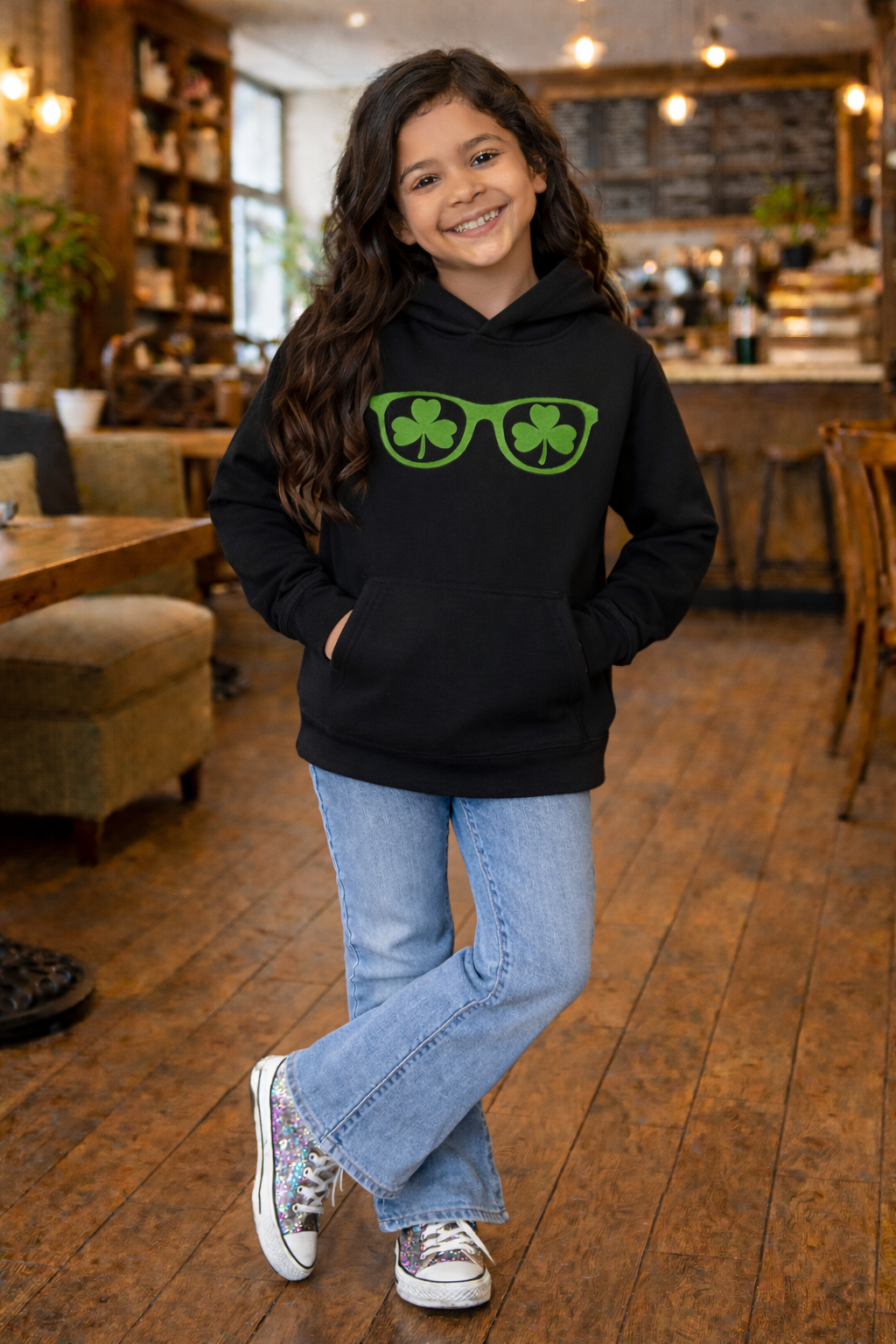 Youth Shamrock Shades Hoodie