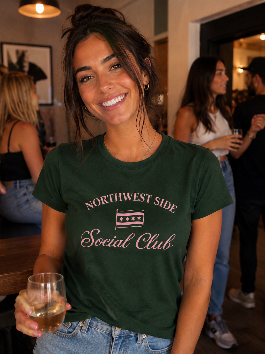 Northwest Side Social Club Women’s Tee