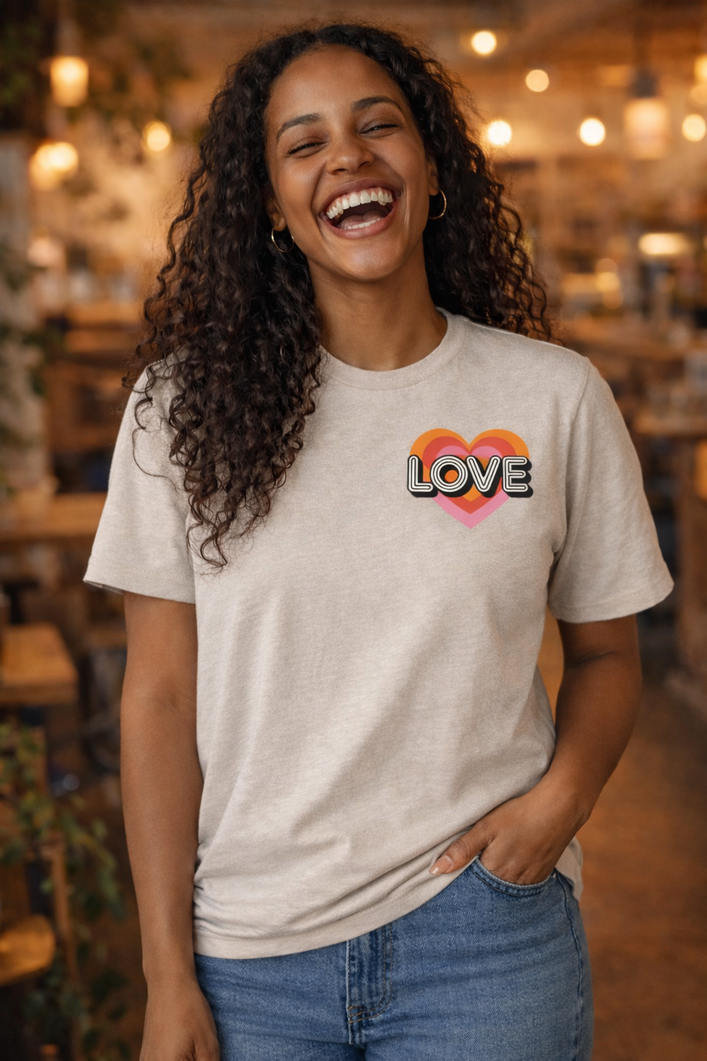 LOVE Pocket Tee – Valentine’s Day Edition