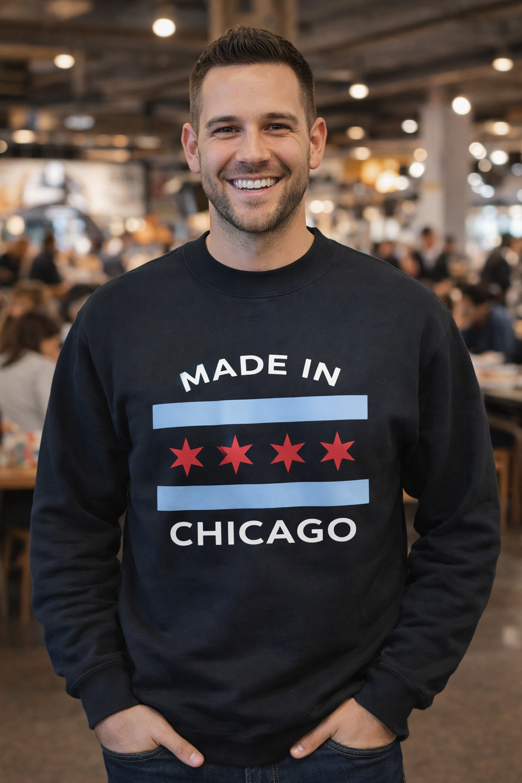 Made in Chicago Hoodie & Crewneck Sweatshirt