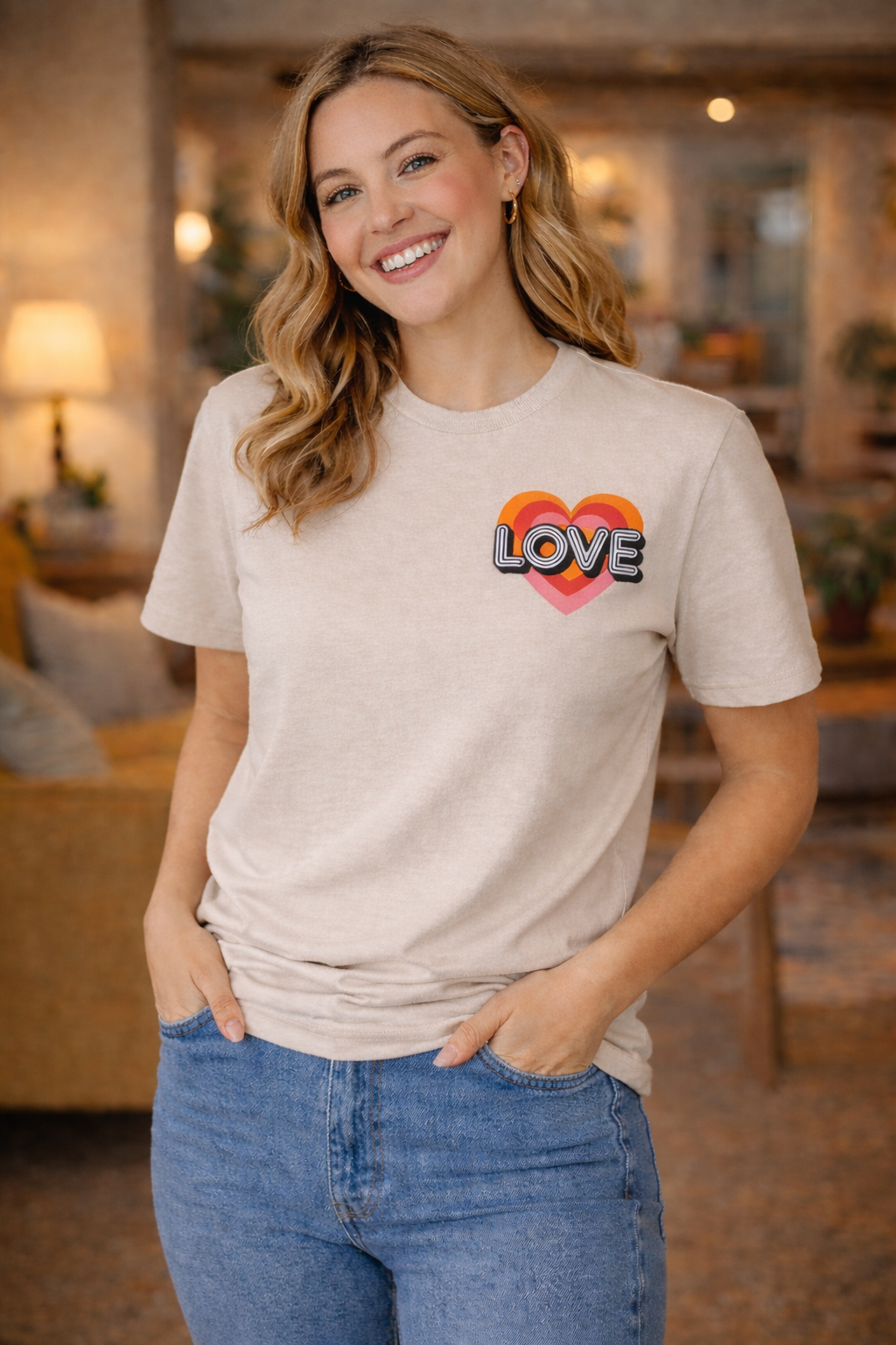 LOVE Pocket Tee – Valentine’s Day Edition