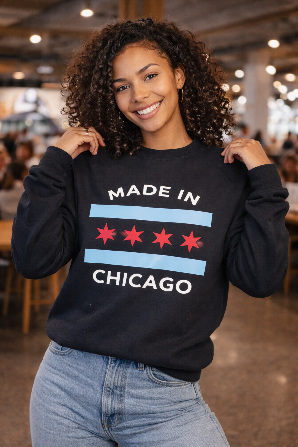 Made in Chicago Hoodie & Crewneck Sweatshirt