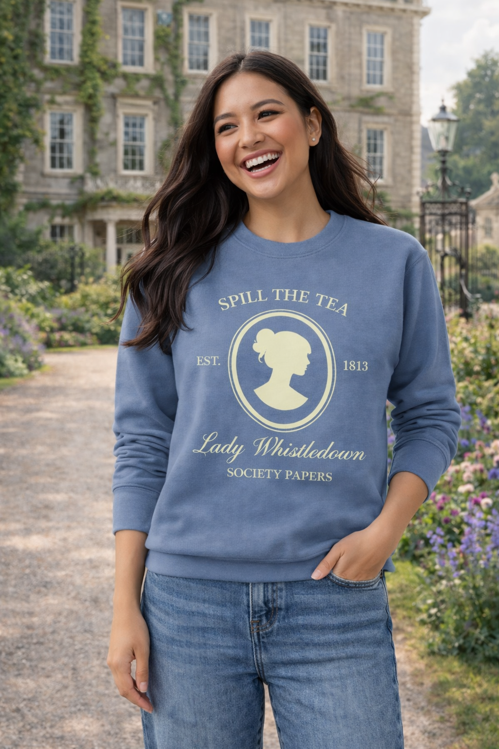 Spill the Tea – Lady Whistledown Sweatshirt