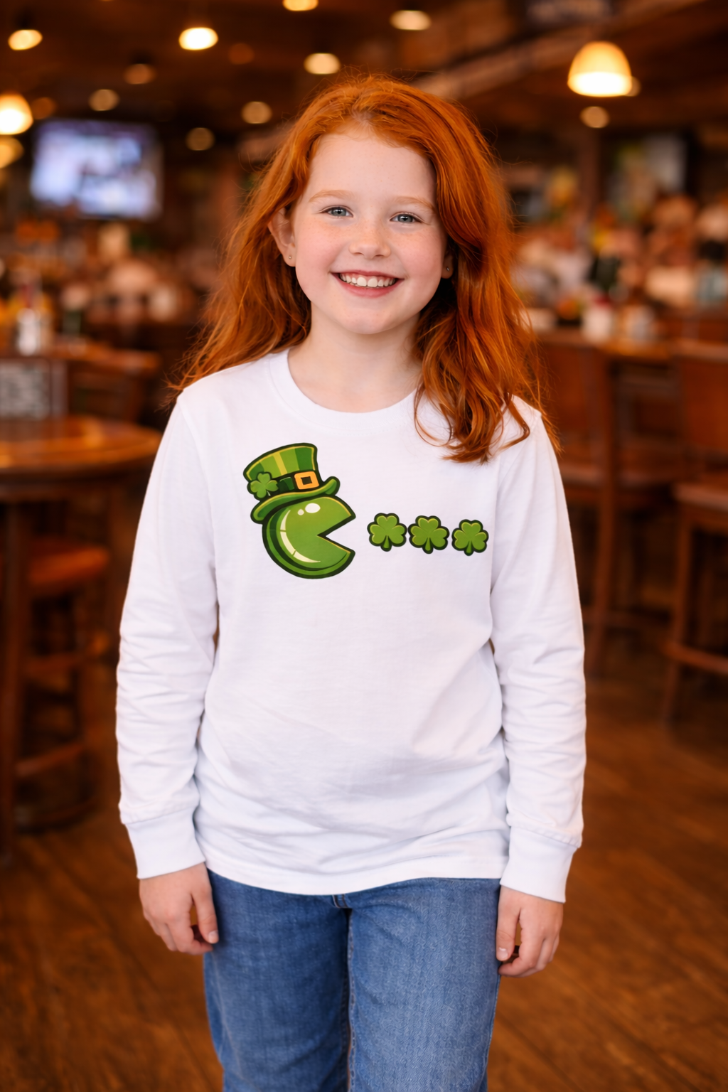 Lucky Chomp Youth Long Sleeve Tee