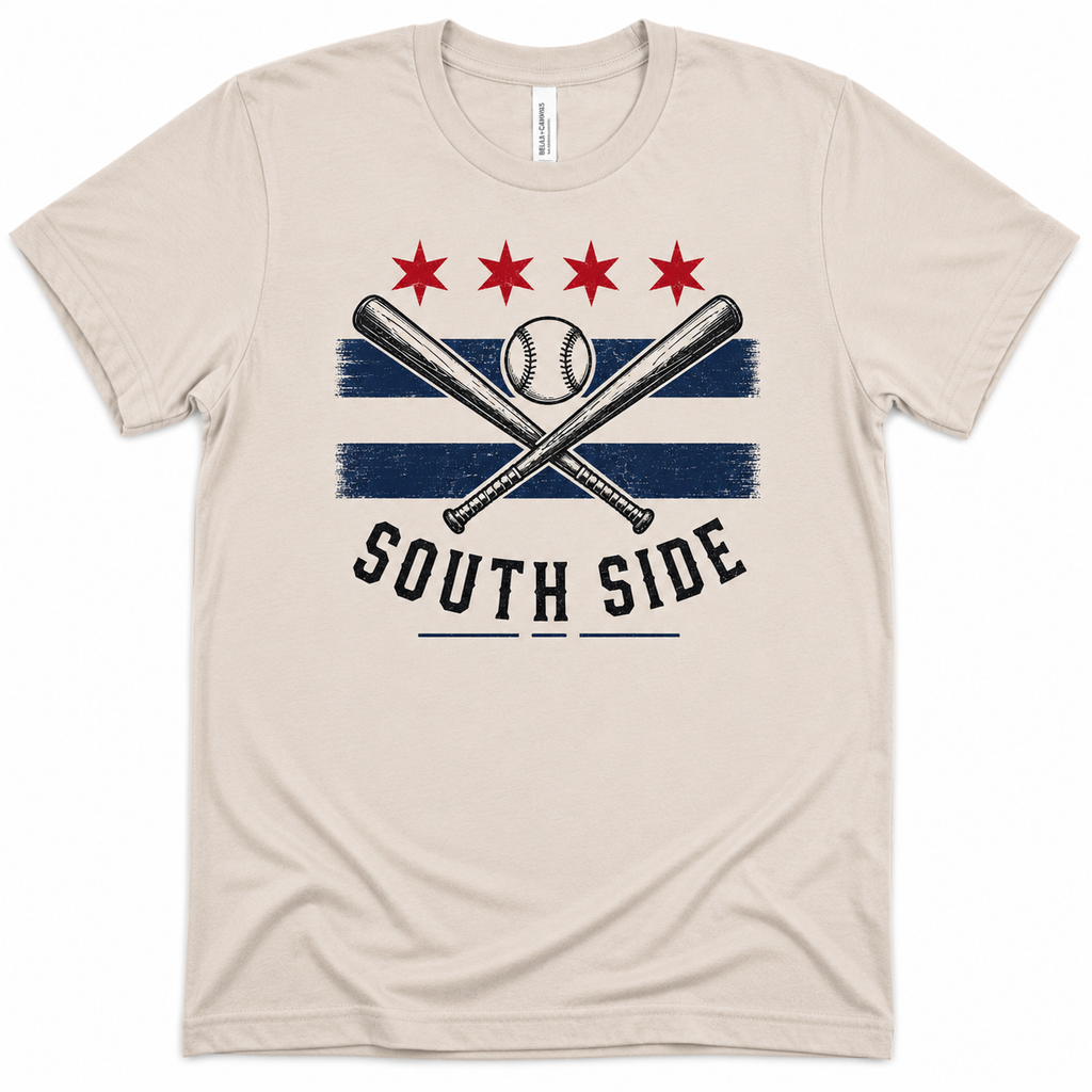 Chicago South Side Vintage Baseball Tee